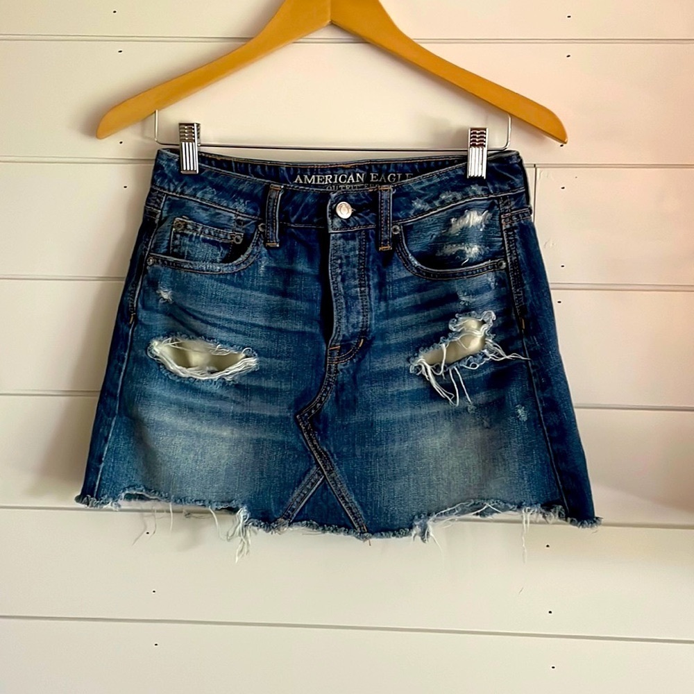American Eagle Jean Skirt
